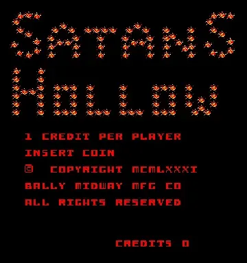 Satan's Hollow (set 1)-MAME 2003